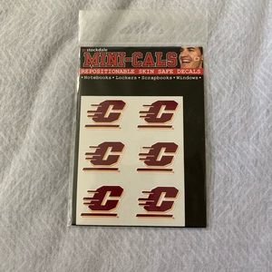 CENTRAL MICHIGAN UNIVERSITY Face Stickers